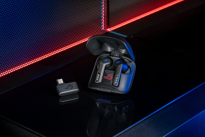 Наушники беспроводные ASUS ROG Cetra True Wireless SpeedNova Black (90YH03Y0-BTUA00) - Фото 4 Наушники беспроводные ASUS ROG Cetra True Wireless SpeedNova Black (90YH03Y0-BTUA00) - изображение 4
