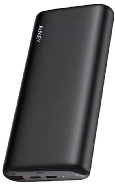 Powerbank Aukey PB-Y37 20000 mAh USB-C Black (0608119203789) - obraz 2