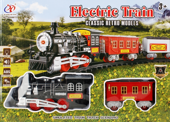 Локомотив електричний Mega Creative Classic Retro Models (5905523608823) - зображення 1