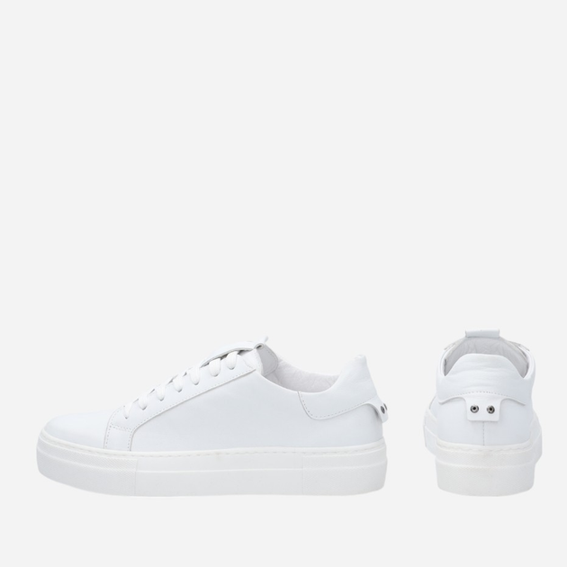 Sneakersy damskie skórzane Venezia 352 38 25 cm Białe (5906140270356) - obraz 3