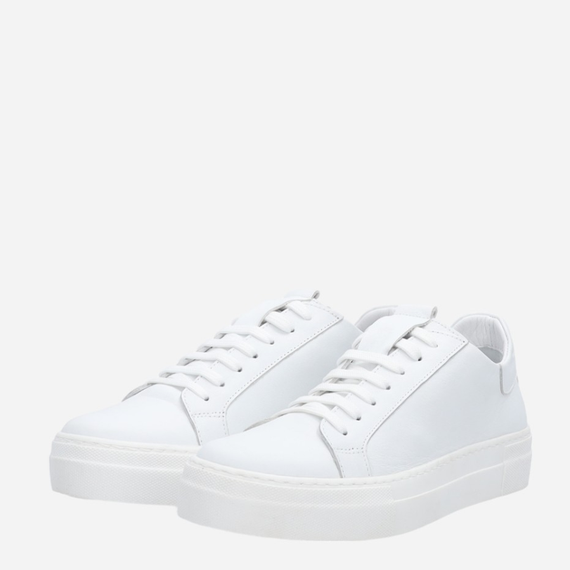 Sneakersy damskie skórzane Venezia 352 38 25 cm Białe (5906140270356) - obraz 4