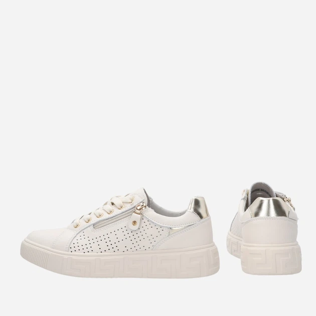 Жіночі кеди низькі Venezia FT210256 40 26.4 см Бежеві (5906140416396) - зображення 3