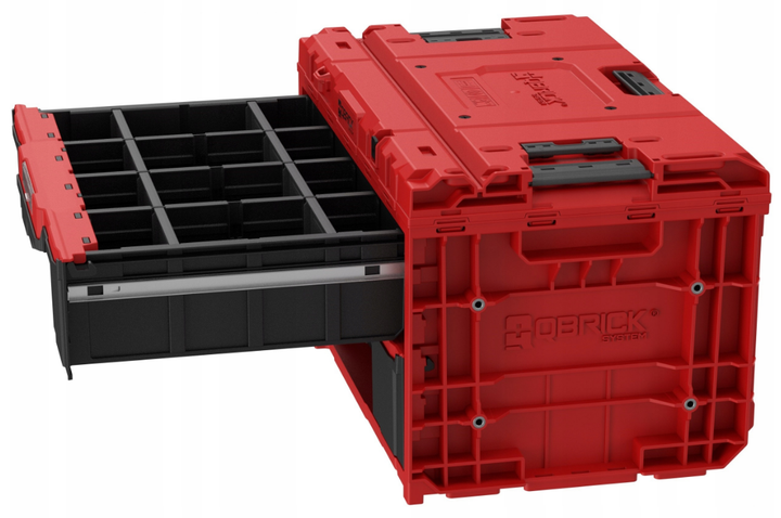 Ящик для інструментів Qbrick System ONE Drawer 2 Toolbox 2.0 RUHD Custom 587 х 380 х 340 мм, модульний, з ручками - Фото 5 Ящик для інструментів Qbrick System ONE Drawer 2 Toolbox 2.0 RUHD Custom 587 х 380 х 340 мм, модульний, з ручками - зображення 5