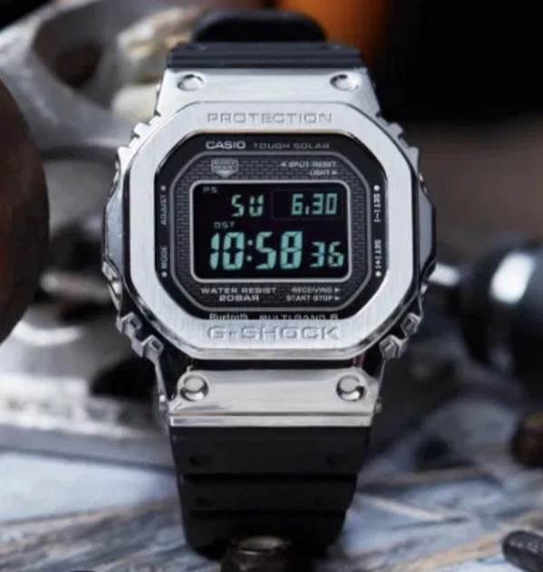 Часы Casio G-Shock GMW-B5000-1JR Multiband 6 Bluetooth Touch Solar