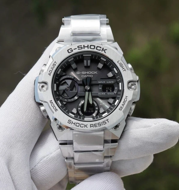 Часы Casio G-SHOCK GST-B400D-1A Bluetooth SLIM G-Steel