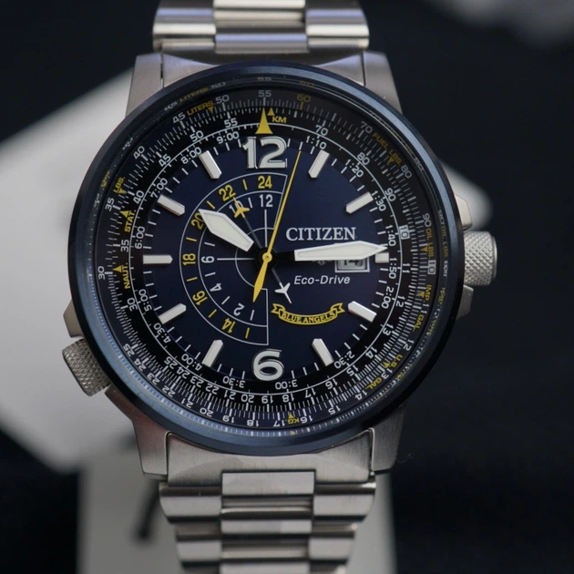 Часы Citizen BJ7006-56L Promaster Nighthawk Blue Angel – купить
