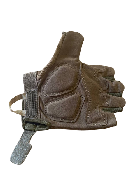 Рукавички тактичні KOMBAT UK Alpha Fingerless Tactical Gloves койот L (kb-aftg-coy-l) - Фото 3 Рукавички тактичні KOMBAT UK Alpha Fingerless Tactical Gloves койот L (kb-aftg-coy-l) - зображення 3