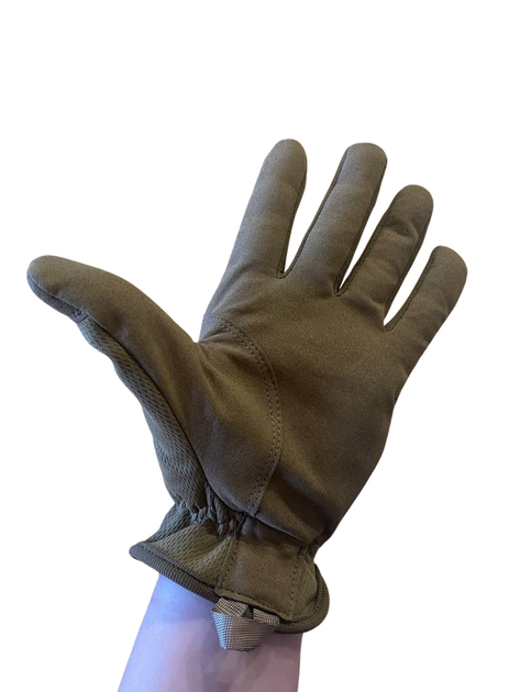 Рукавички тактичні KOMBAT UK Delta Fast Gloves койот L (kb-dfg-coy-l) - изображение 4