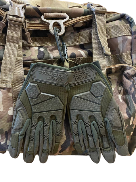 Рукавички тактичні KOMBAT UK Alpha Tactical Gloves оливковий M (kb-atg-olgr-m) - изображение 6