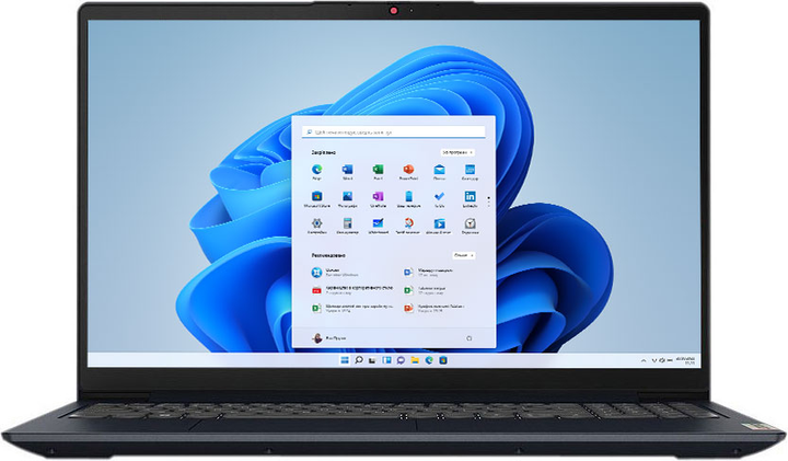 Laptop Lenovo IdeaPad 3 15IAU7 (82RK014BPB) Abyss Blue - obraz 1