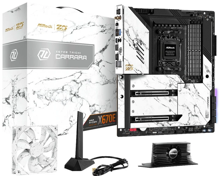 Материнська плата ASRock X670E TAICHI CARRARA (sAM5, AMD X670, PCI-Ex16) - зображення 5