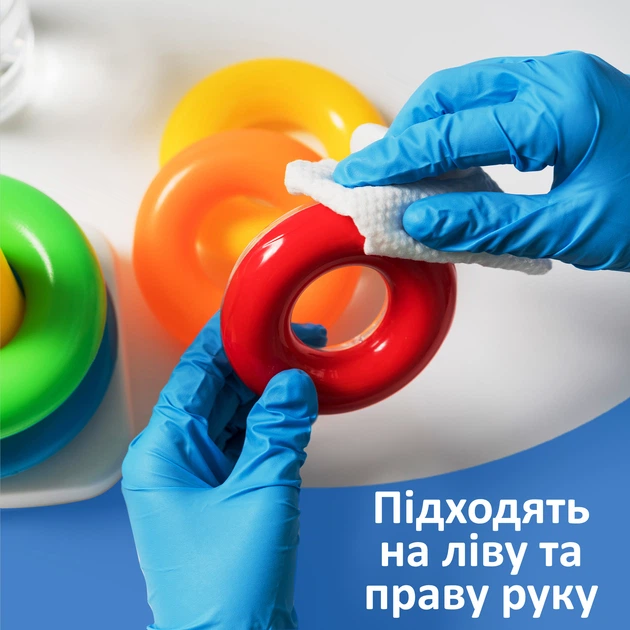 Упаковка перчаток Фрекен БОК универсальных нитриловых одноразовых M 2 шт по 10 перчаток (17400498) - изображение 3