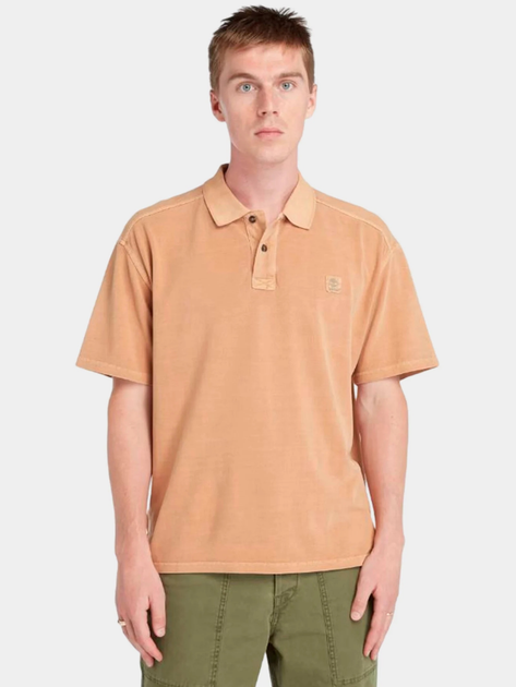 Koszulka polo męska Timberland TB0A5UH3 XL Beżowa (194903901967) - obraz 1