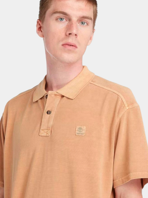 Поло довге чоловіче Timberland TB0A5UH3 XL Бежеве (194903901967) - зображення 4