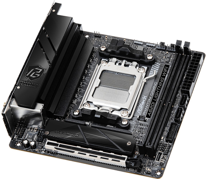 Материнська плата ASRock A620I LIGHTNING WIFI (sAM5, AMD A620, PCI-Ex16) - зображення 3