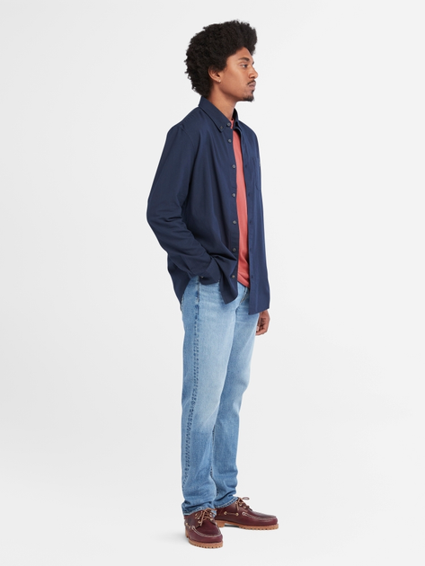 Джинси Regular fit чоловічі Timberland TB0A6CQ2 32 Блакитні (196247743937) - зображення 3