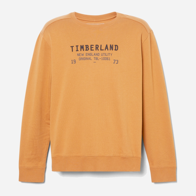 Bluza bez kaptura męska Timberland TB0A6FMV XXXL Beżowa (196247871593) - obraz 4