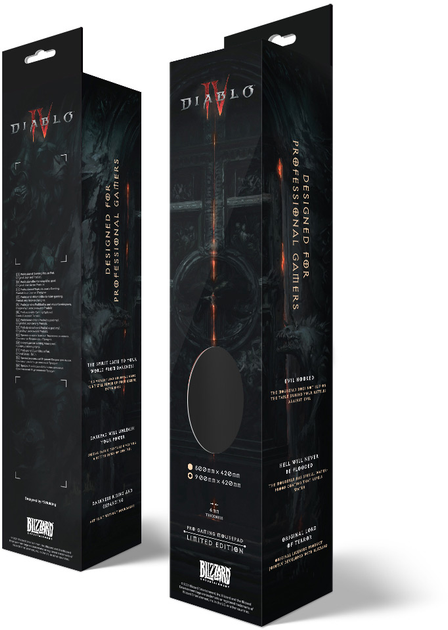 Ігрова поверхня Blizzard Entertainment Diablo IV Heroes XL Speed (FBLMPD4HEROES21XL) - зображення 4
