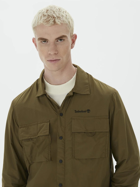 Kurtka wiatrówka męska przeciwdeszczowa Timberland TB0A6NU1 XXL Oliwkowa (196248810218) - obraz 4