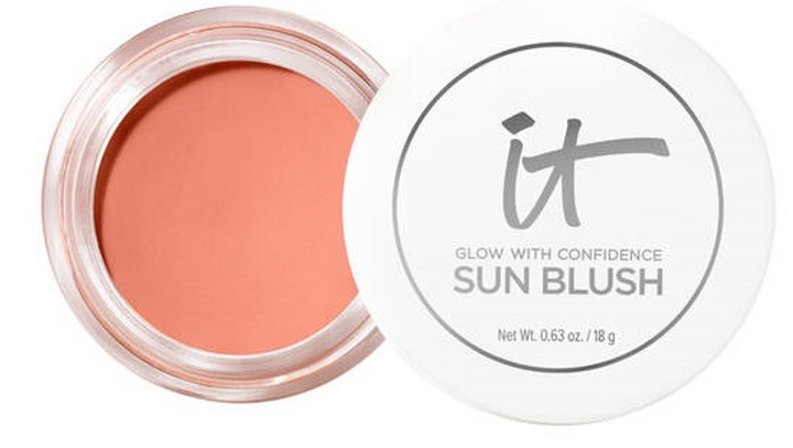 Róż do twarzy IT Cosmetics Glow With Confidence 10 Sunlit 18 g (3605972932976) - obraz 1