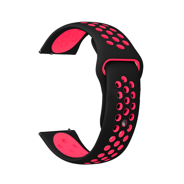 Ремешок Nike Sport Apple Watch 38/40/41 mm Black+Pink (7) – фото ...