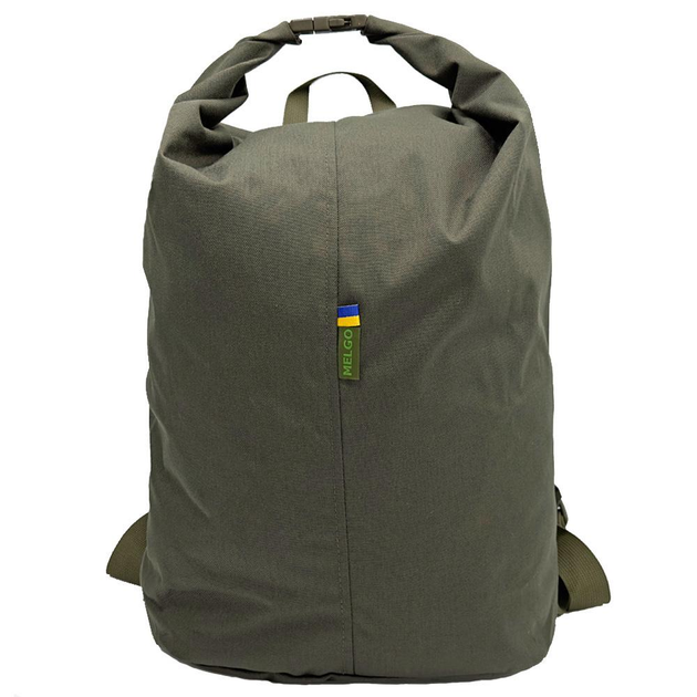 Сумка дорожная тактическая, туристический рюкзак 25 л Олива MELGO влагозащитный вещевой мешок - изображение 1