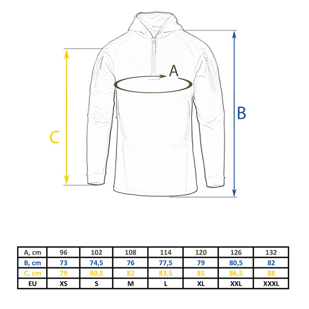 Тактична сорочка розмір S Helikon-Tex Range Hoodie Олива (BL-BRH-TC-0201A-B03) - зображення 2