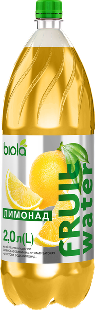 Упаковка безалкогольного напитка Биола Лимонад 2 л х 6 шт ...