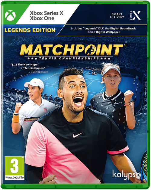 Гра XOne/XSX Matchpoint: Tennis Championships Legends Edition (диск Blu-ray) (4260458363072) - зображення 1