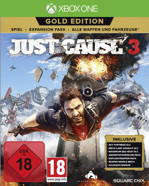 Гра Xbox One Just Cause 3 Gold Edition (диск Blu-ray) (4012160111362) - зображення 1