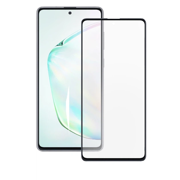 Защитное стекло Full Glue Samsung A71/S10 Lite/Note10 Lite Black - изображение 2
