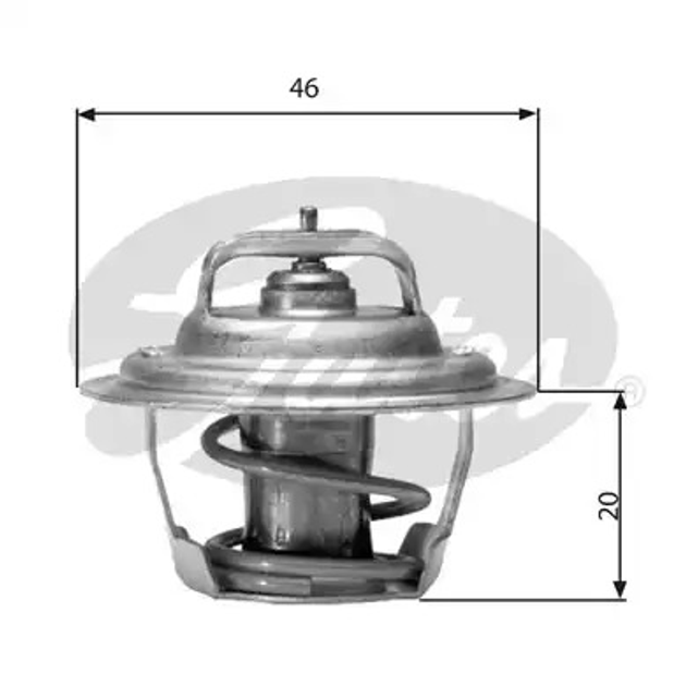 Термостат, GATES (TH02791G1) - зображення 1