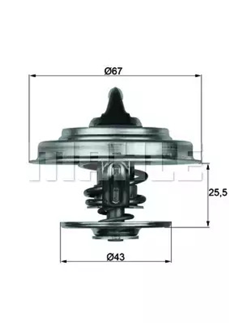 Термостат, MAHLE/KNECHT (TX1879) - изображение 1