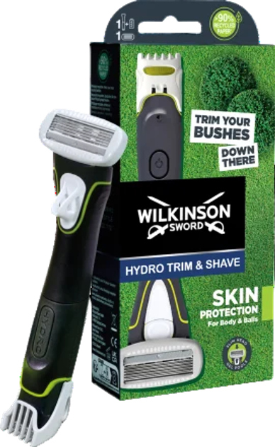 Golarka elektryczna Wilkinson Sword Hydro Trim & Shave 1 szt (4027800372508) - obraz 1