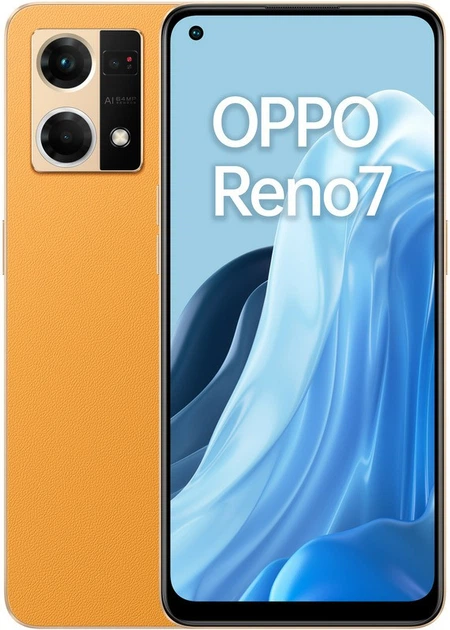 Смартфон OPPO Reno 7 4G 8/128Gb Sunset Orange (Global Version) NFC