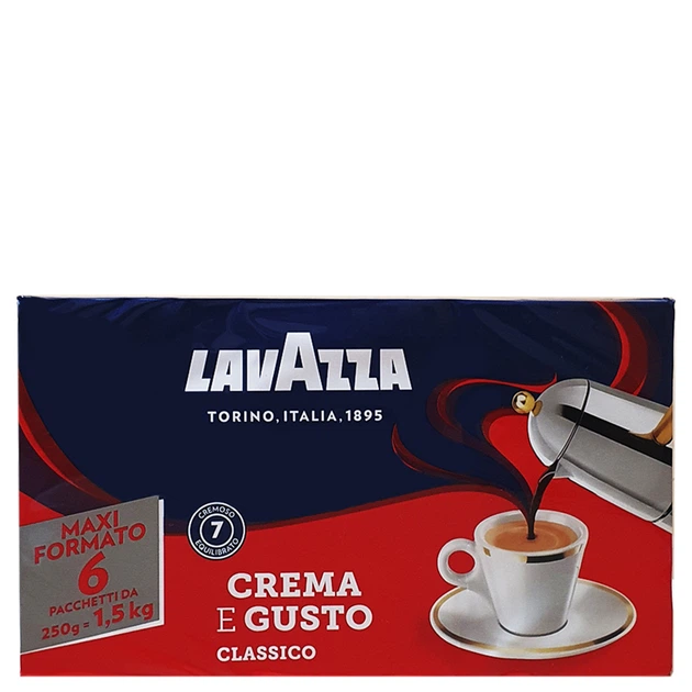 Lavazza Crema e Gusto 250g 新品 Купить Кава мелена Lavazza Crema e Gusto 250 г внутрішній