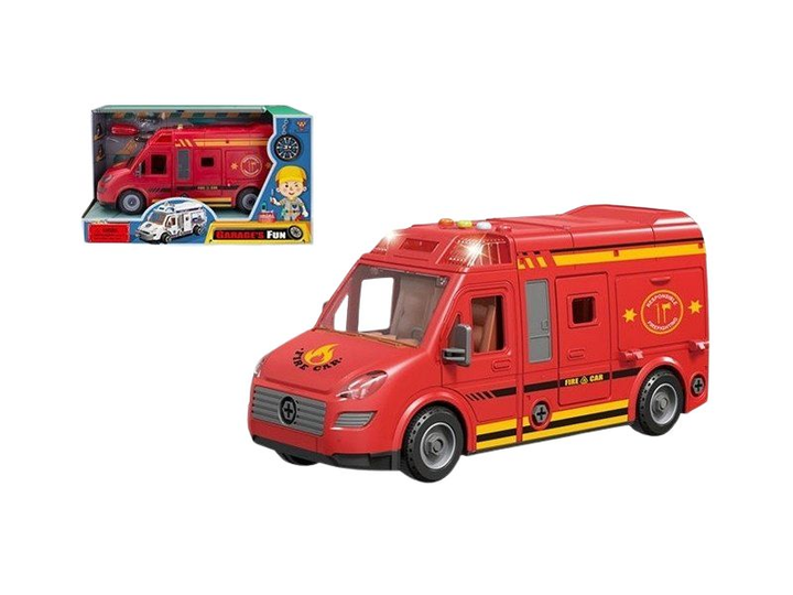 Пожежна машина для складання Artyk Garage Fun (5901811163531) - зображення 1