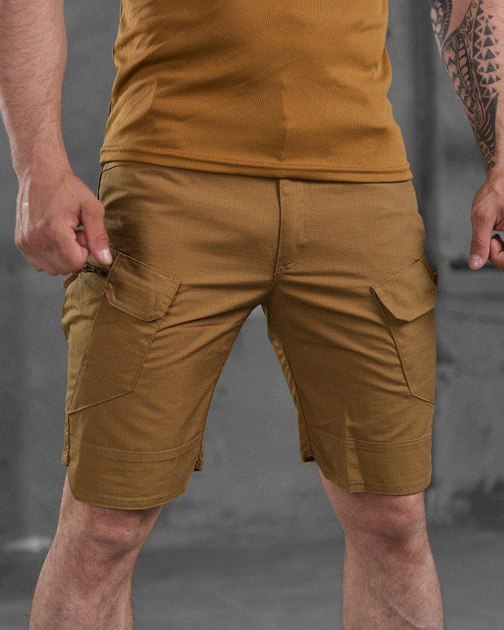 Тактические мужские шорты с удлиненными коленями 2XL койот (87459) - изображение 1