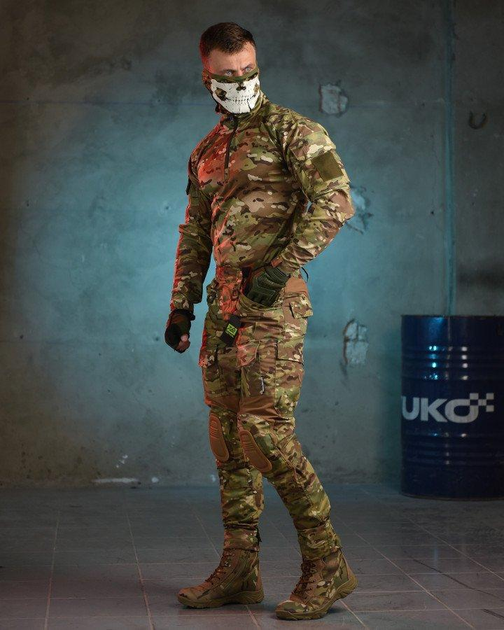 Тактический штурмовой костюм с наколенниками штаны+убакс 3XL мультикам (87530) - изображение 2
