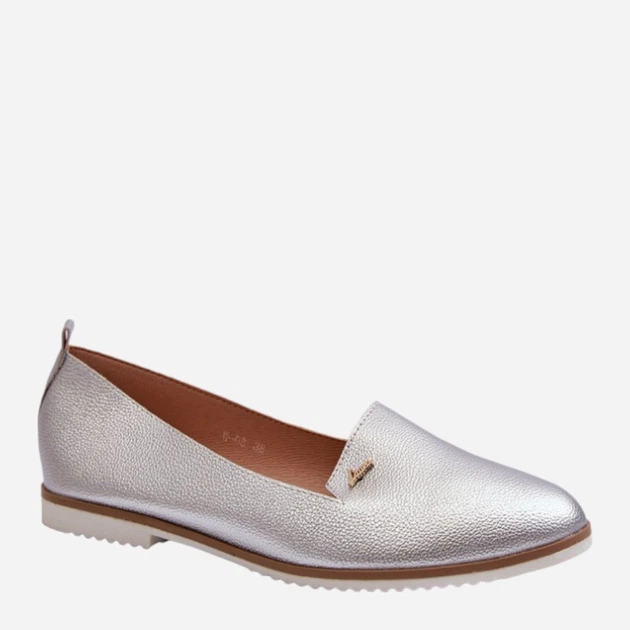 Жіночі сліпери Enzla 37 Сріблясті (5905677174229) - зображення 3