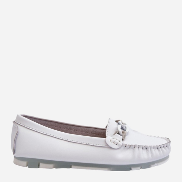 Женские мокасины кожаные S.Barski LR339 39 Белые (5905677164817) – в ...