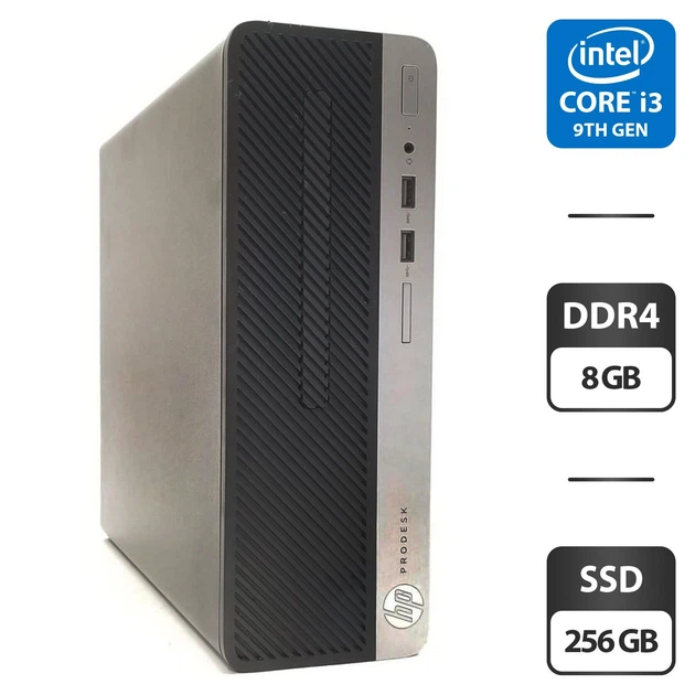 Комп'ютер HP ProDesk 400 G6 SFF / Intel Core i3-9100 (4 ядра по