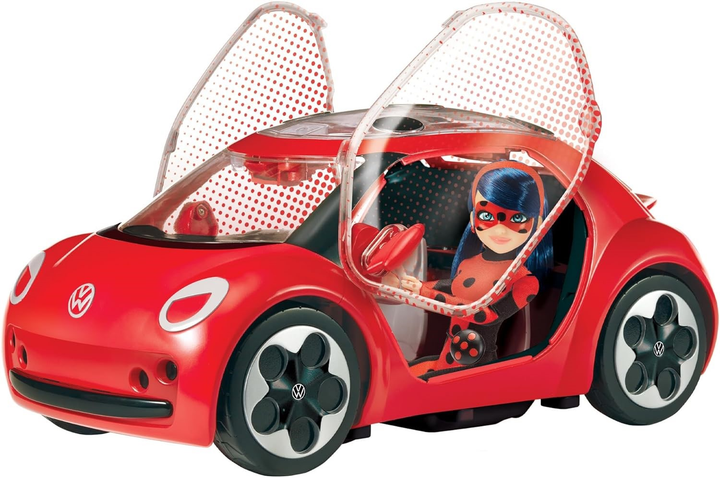 Автомобіль Miraculous Леді Баг Volkswagen E-Beetle (0043377506690) - зображення 4