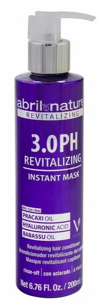 Maska do włosów Abril Et Nature Revitalizing Instant rewitalizująca do pielęgnacji i utrwalania koloru 200 ml (8436009785631) - obraz 1