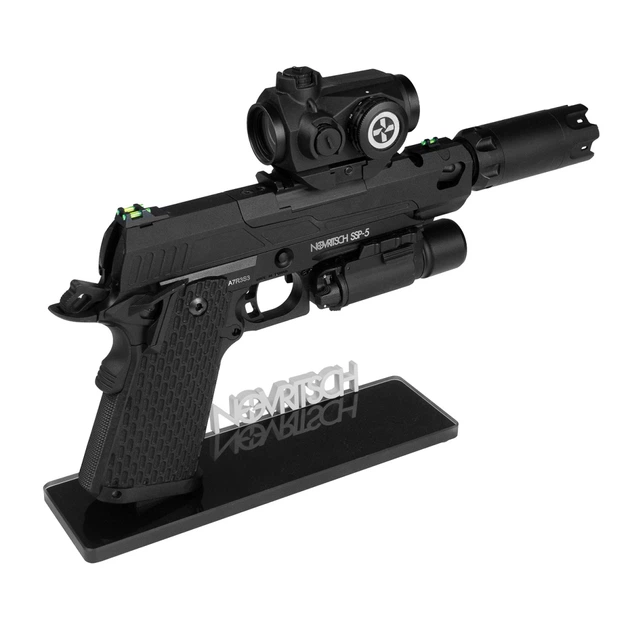 Крепление коллиматора Novritsch SSP5 Toprail Short Black - изображение 3