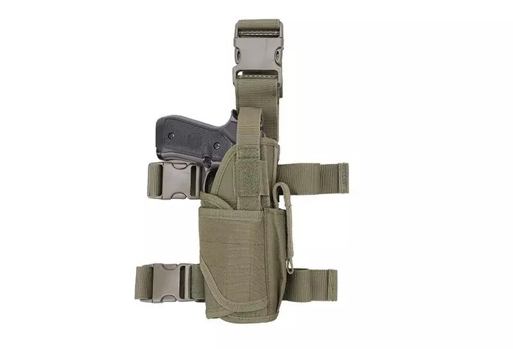 Кобура GFC Thigh Holster with Magazine Pouch Olive - изображение 1