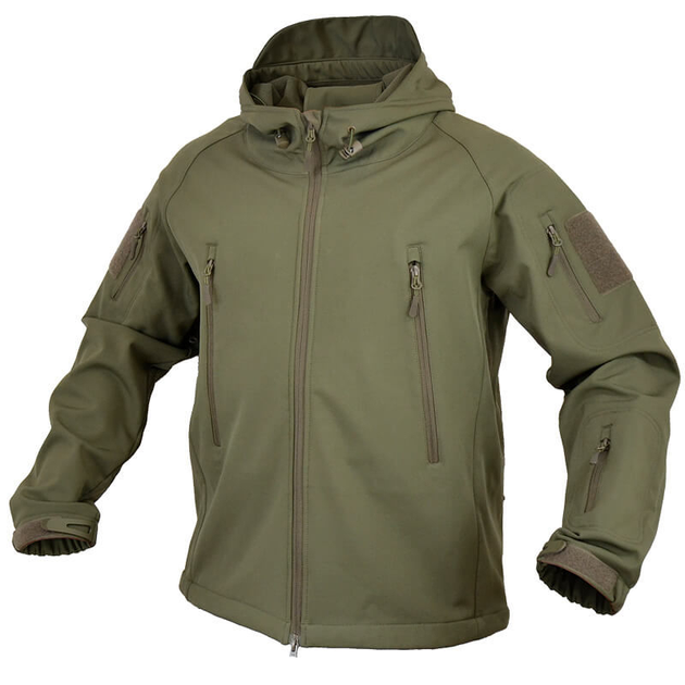 Куртка Soft Shell Texar Falcon Olive Size M - зображення 1