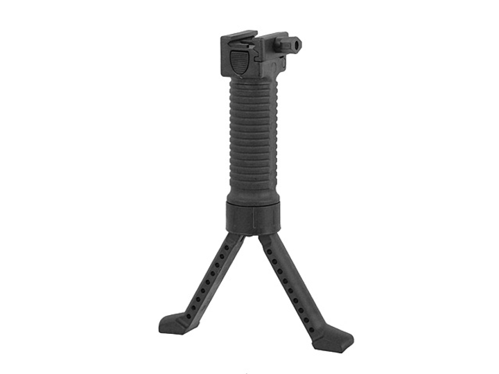 Руків'я перенесення вогню Big Dragon Vertical With Telescope Bipod Black - зображення 2