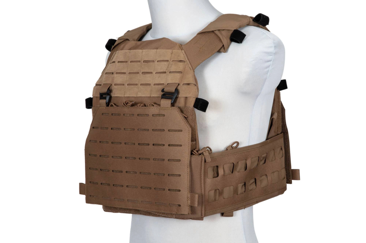 Розвантажувальний жилет GFC Advanced Laser-Cut Tactical Vest Tan - зображення 1