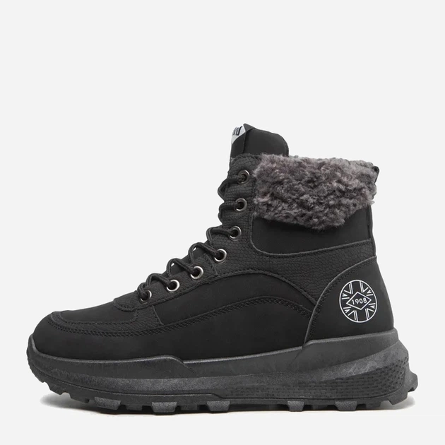 Жіночі зимові черевики низькі Lee Cooper LCJ-22-44-1362 38 Чорні (5904292122967) - зображення 4